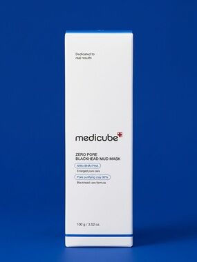 Medicube Zero Pore Blackhead Mud Mask — White & Blue